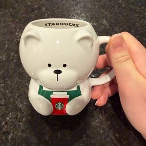 NWT Starbucks 2025 Holiday Bear Mug Limited Edition